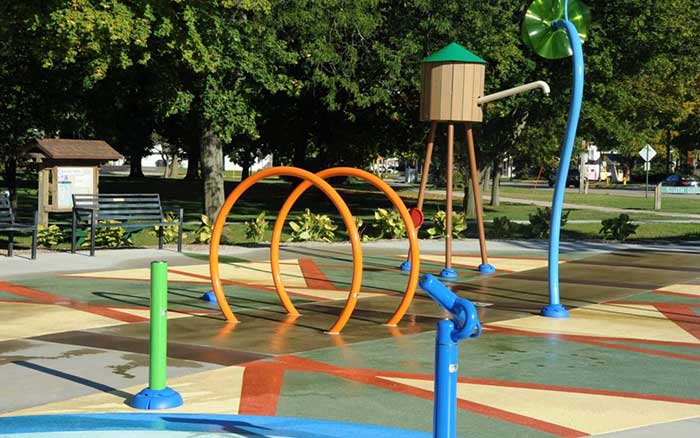 Completion of Goodrich Square Splash Pad in Milton, WI
